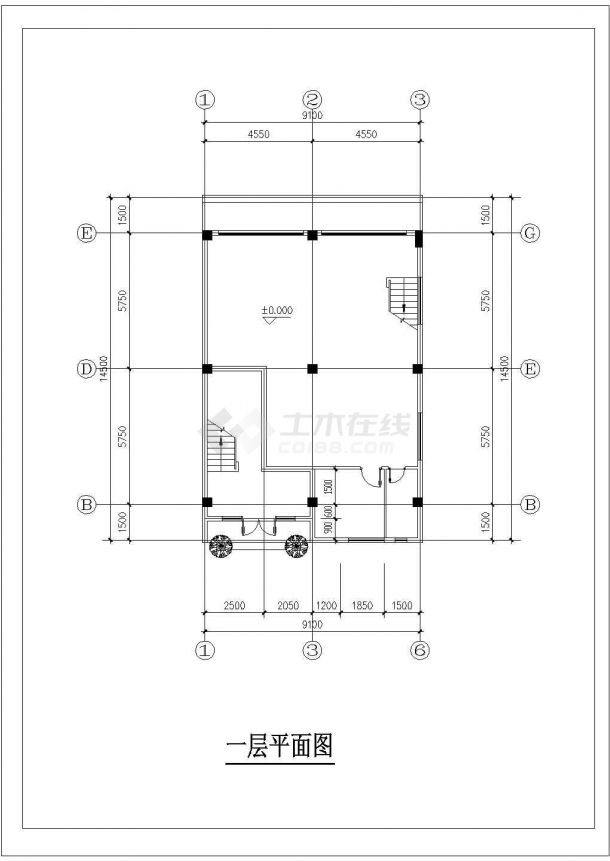 建筑平面图用cad怎么画_建筑cad平面图画图详细步骤_如何用cad画建筑平面图