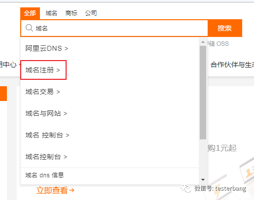 阿里云域名服务_阿里云的域名是干什么用的_阿里云域名管理