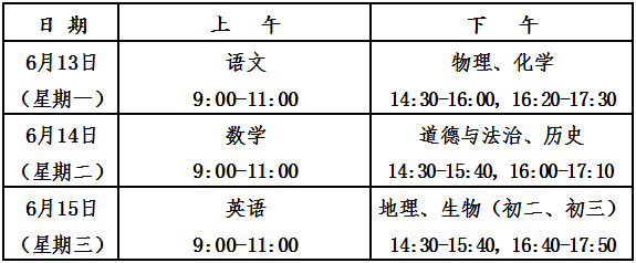 中考时间山东2022_山东省中考时间_中考具体时间山东