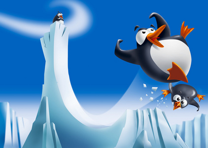 手机java游戏企鹅-超级有趣的手机java游戏——企鹅冒险