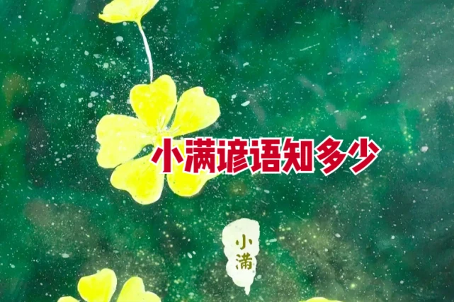 谚语小满前后下一句是什么_小满的谚语_谚语小满不满