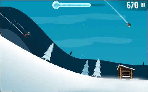 手机游戏 滑雪-手机游戏滑雪：从山顶一滑而下的刺激与浪漫，你