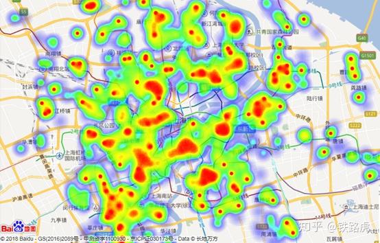 百度地图热力图_地图百度图热力图怎么画_百度地图的热力图