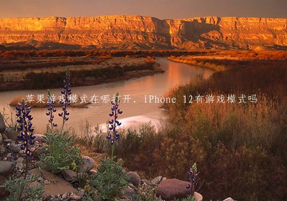 iphone开启游戏模式_苹果开启模式手机游戏能玩吗_手机如何开启游戏模式苹果