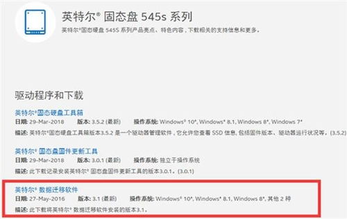 intelssd系统迁移工具,轻松实现数据迁移与系统升级